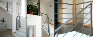 Parapetto Corrimano in ferro design moderno